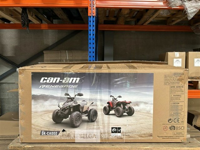 Licensed can am renegade atv - red - afbeelding 2 van  5