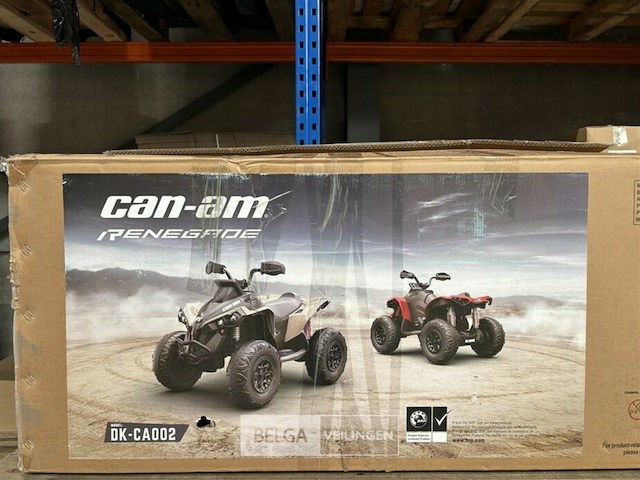 Licensed can am renegade atv - red - afbeelding 3 van  5