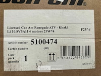 Licensed can am renegade atv khaki - afbeelding 4 van  4