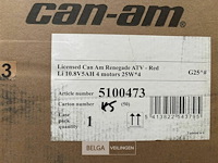 Licensed can am renegade atv red - afbeelding 3 van  3