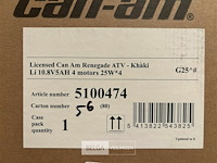 Licensed can am renegade atw - khaki - afbeelding 4 van  4