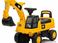 Licensed cat ride on car excavator - yellow