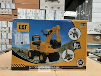 Licensed cat ride on car excavator yellow - afbeelding 1 van  4