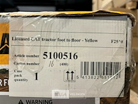 Licensed cat tractor foot to floor - yellow - afbeelding 4 van  4