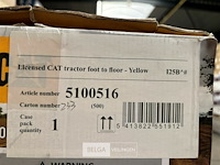 Licensed cat tractor foot to floor - yellow - afbeelding 4 van  4