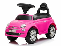 Licensed fiat 500 foot to floor ride on car pink - afbeelding 1 van  4