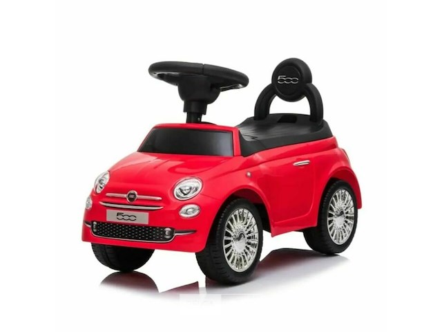 Licensed fiat 500 foot to floor ride on car red - afbeelding 1 van  4