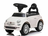 Licensed fiat 500 foot to floor ride on car white