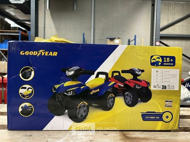 Licensed good year foot to floor - red - afbeelding 3 van  4