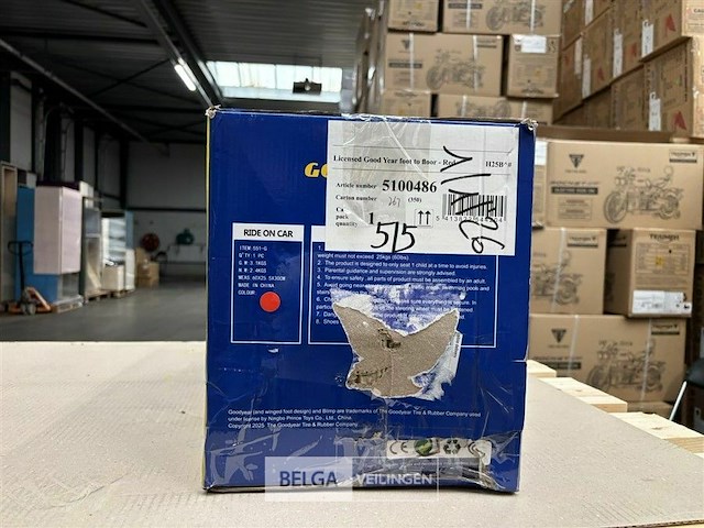 Licensed good year foot to floor red - afbeelding 2 van  3