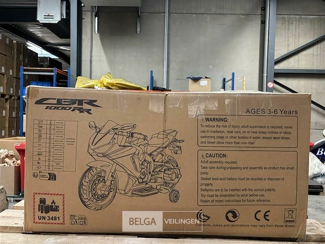 Licensed honda cbr 1000rr - red - afbeelding 3 van  4