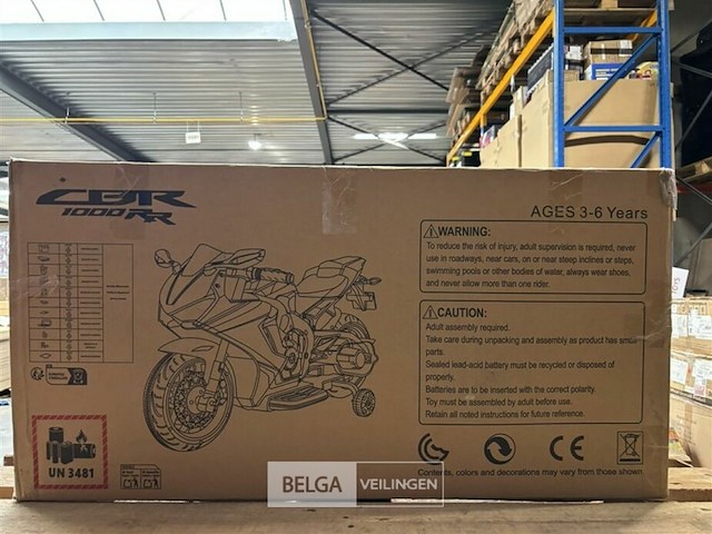 Licensed honda cbr 1000rr - red - afbeelding 4 van  5