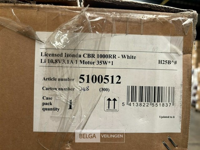 Licensed honda cbr 1000rr - white - afbeelding 4 van  4