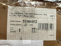 Licensed honda crf 450r motorcycle - red - afbeelding 4 van  4
