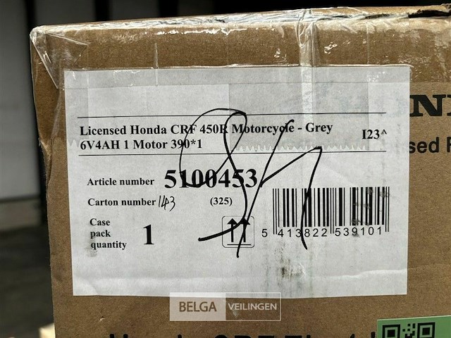 Licensed honda crf 450r motorcycle grey - afbeelding 4 van  4