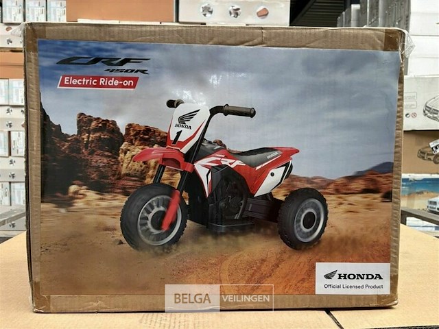 Licensed honda crf 450r motorcycle red - afbeelding 2 van  4