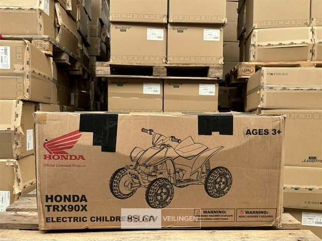 Licensed honda trx90x ride-on quad - red - afbeelding 2 van  4
