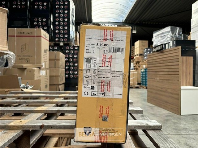 Licensed lamborghini balance bike large - orange - afbeelding 2 van  3