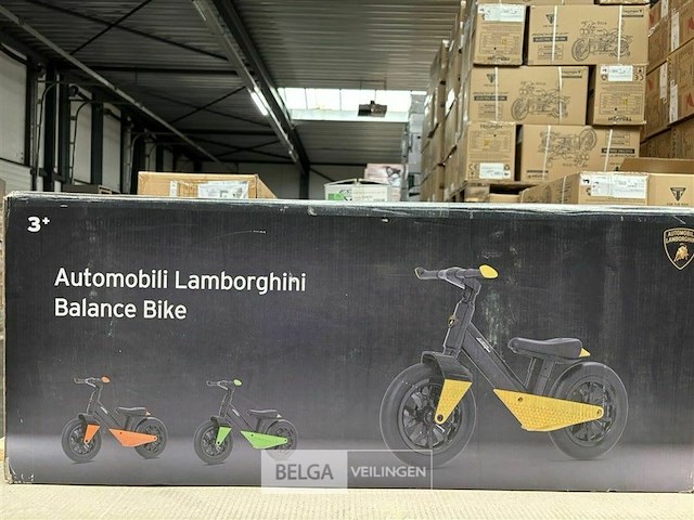 Licensed lamborghini balance bike large yellow - afbeelding 2 van  5