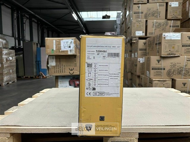 Licensed lamborghini balance bike large yellow - afbeelding 3 van  5