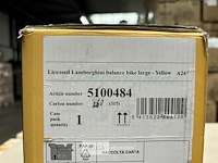 Licensed lamborghini balance bike large yellow - afbeelding 4 van  5