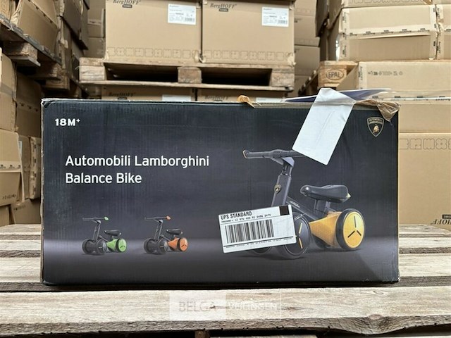 Licensed lamborghini balance bike small - green - afbeelding 2 van  4