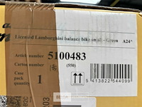 Licensed lamborghini balance bike small - green - afbeelding 4 van  4