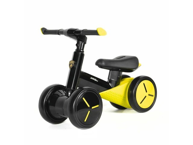 Licensed lamborghini balance bike small - yellow - afbeelding 1 van  3