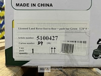 Licensed land rover foot to floor + push bar green - afbeelding 4 van  4