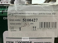 Licensed land rover foot to floor + push bar green - afbeelding 4 van  4
