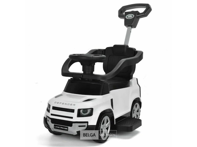 Licensed land rover foot to floor + push bar white - afbeelding 1 van  4
