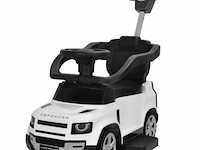 Licensed land rover foot to floor + push bar white - afbeelding 1 van  4