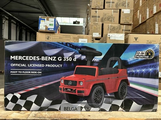 Licensed mercedes benz g350d foot to floor - black - afbeelding 2 van  4