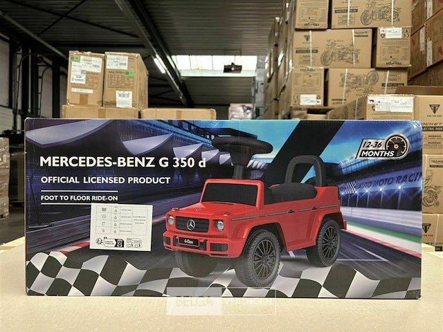 Licensed mercedes-benz g350d foot to floor black - afbeelding 2 van  4