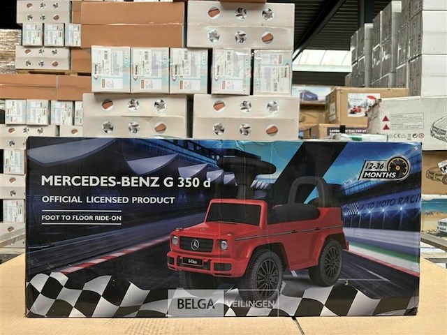 Licensed mercedes-benz g350d foot to floor black - afbeelding 2 van  4