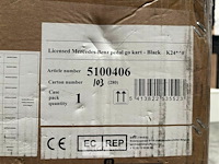 Licensed mercedes benz pedal go kart - black - afbeelding 4 van  4