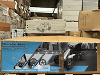 Licensed mercedes benz pedal go kart - black - afbeelding 2 van  4