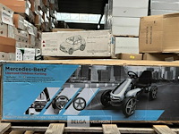 Licensed mercedes benz pedal go kart - blue - afbeelding 2 van  4