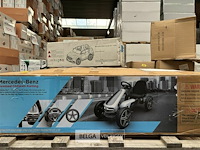 Licensed mercedes benz pedal go kart - blue - afbeelding 2 van  4