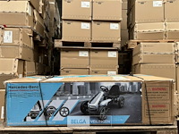 Licensed mercedes-benz pedal go kart - red - afbeelding 2 van  4