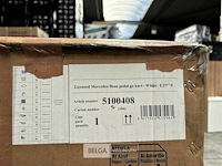 Licensed mercedes benz pedal go kart - white - afbeelding 3 van  3