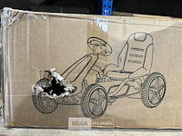 Licensed mercedes-benz pedal go kart - white - afbeelding 7 van  8
