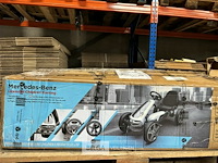 Licensed mercedes-benz pedal go kart -white - afbeelding 3 van  6