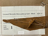 Licensed mercedes-benz pedal go kart black - afbeelding 3 van  3