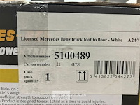 Licensed mercedes benz truck foot to floor - white - afbeelding 3 van  3