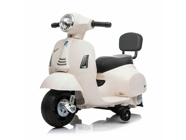 Licensed mini vespa ride on car - white - afbeelding 1 van  4