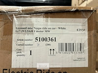 Licensed mini vespa ride on car - white - afbeelding 4 van  4