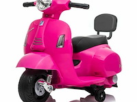 Licensed mini vespa ride on car pink
