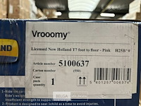 Licensed new holland t7 foot to floor - pink - afbeelding 3 van  3
