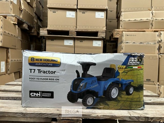 Licensed new holland t7 foot to floor - pink - afbeelding 2 van  5